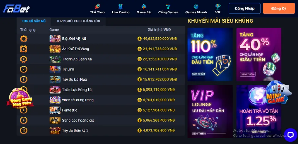 Giao diện thân thiện của ứng dụng 888vip